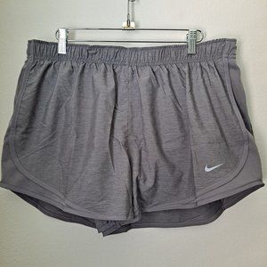 Nike Dri Fit grey running shorts